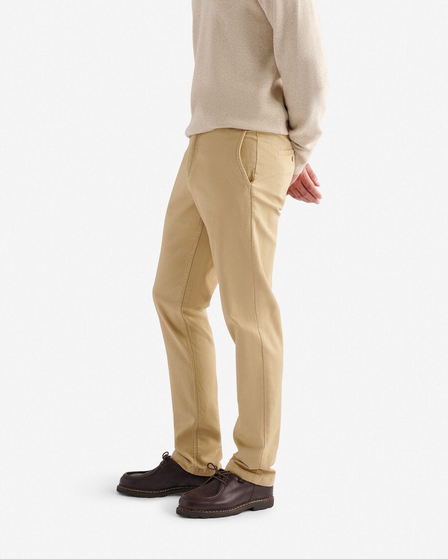 pantalon chino extensible park entrejambe de 32 pouces