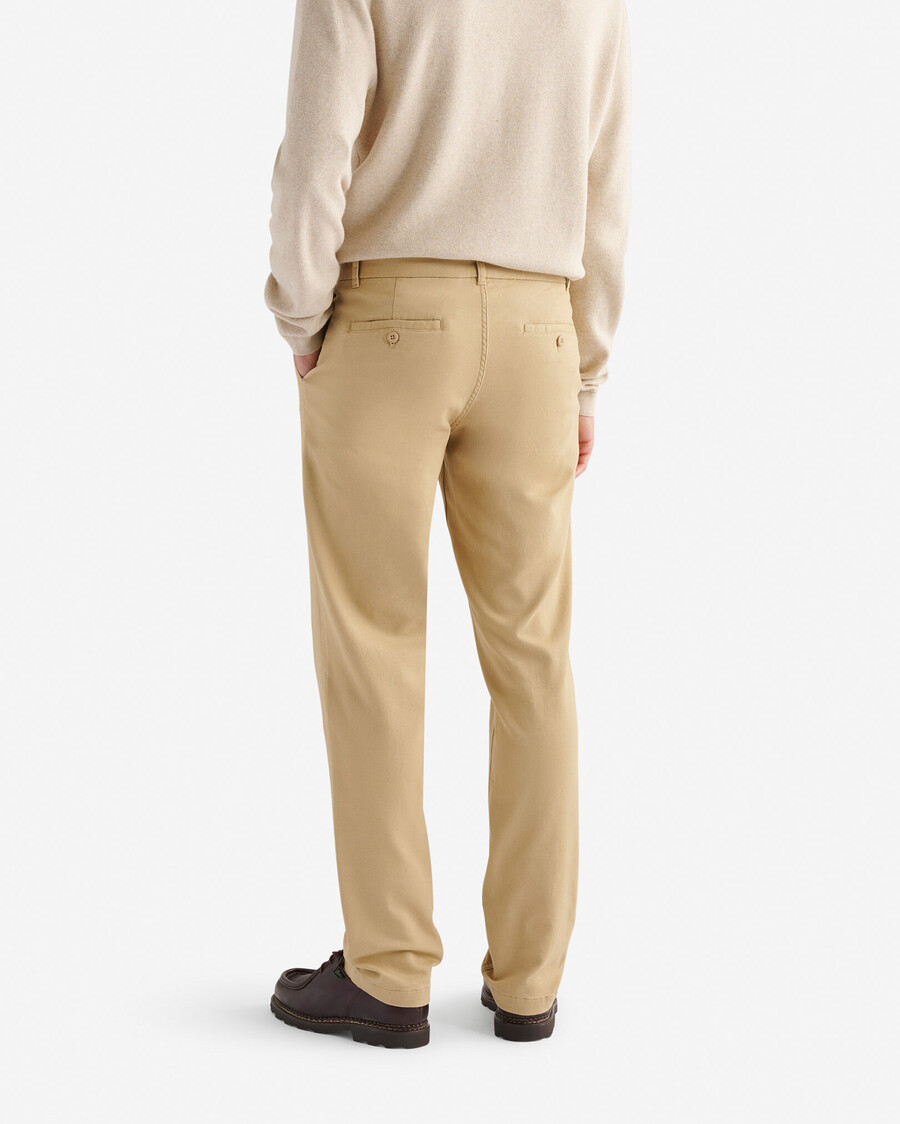 pantalon chino extensible park entrejambe de 32 pouces