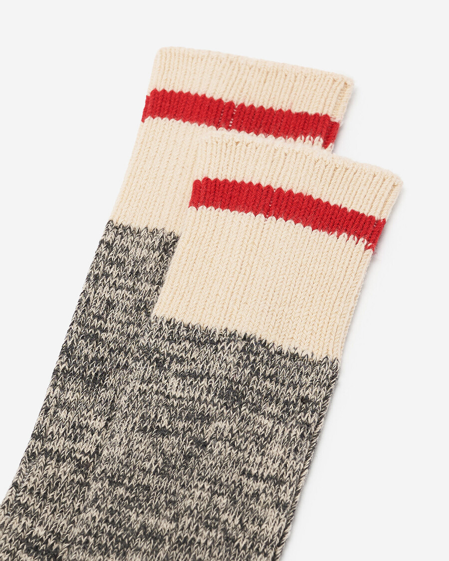 lot de 2 chaussettes de cabine classiques en coton pour adultes