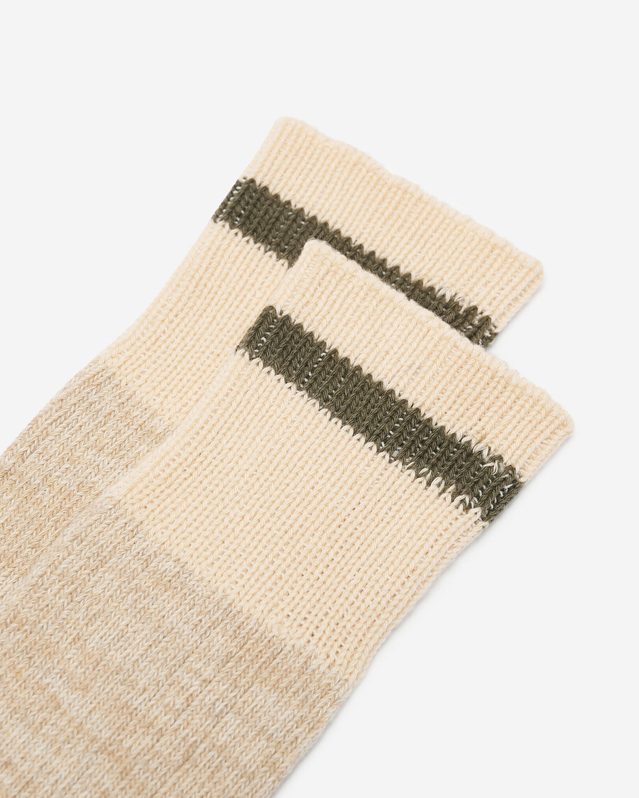 lot de 2 chaussettes de plage en coton pour adultes