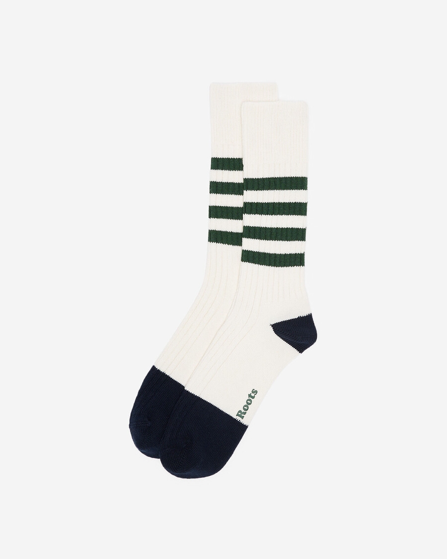 chaussettes rayées pour adultes