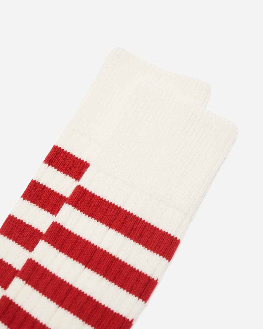 chaussettes rayées pour adultes