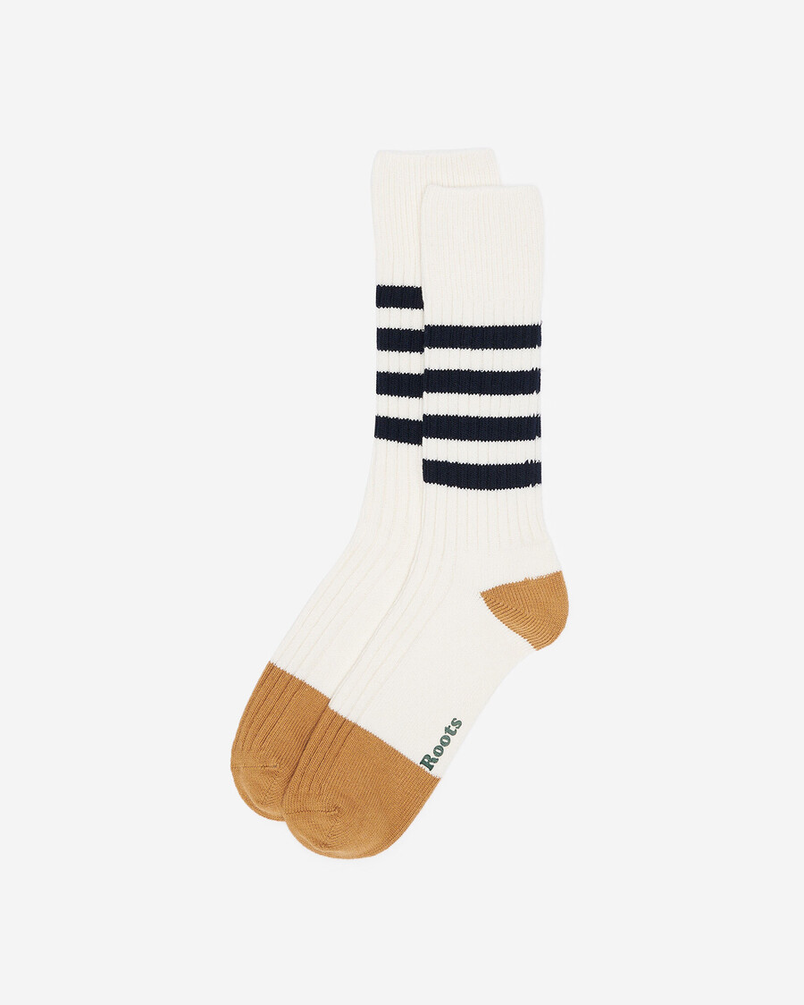 chaussettes rayées pour adultes