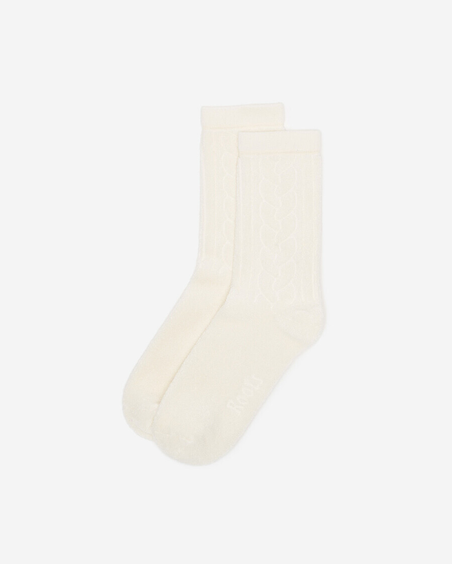 chaussettes en tricot douillet pour adultes