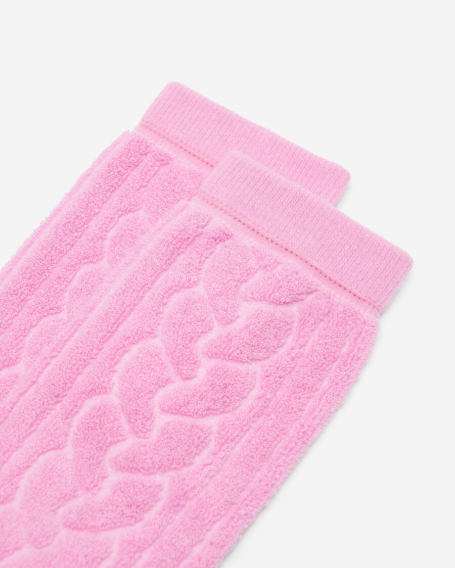 chaussettes en tricot douillet pour adultes