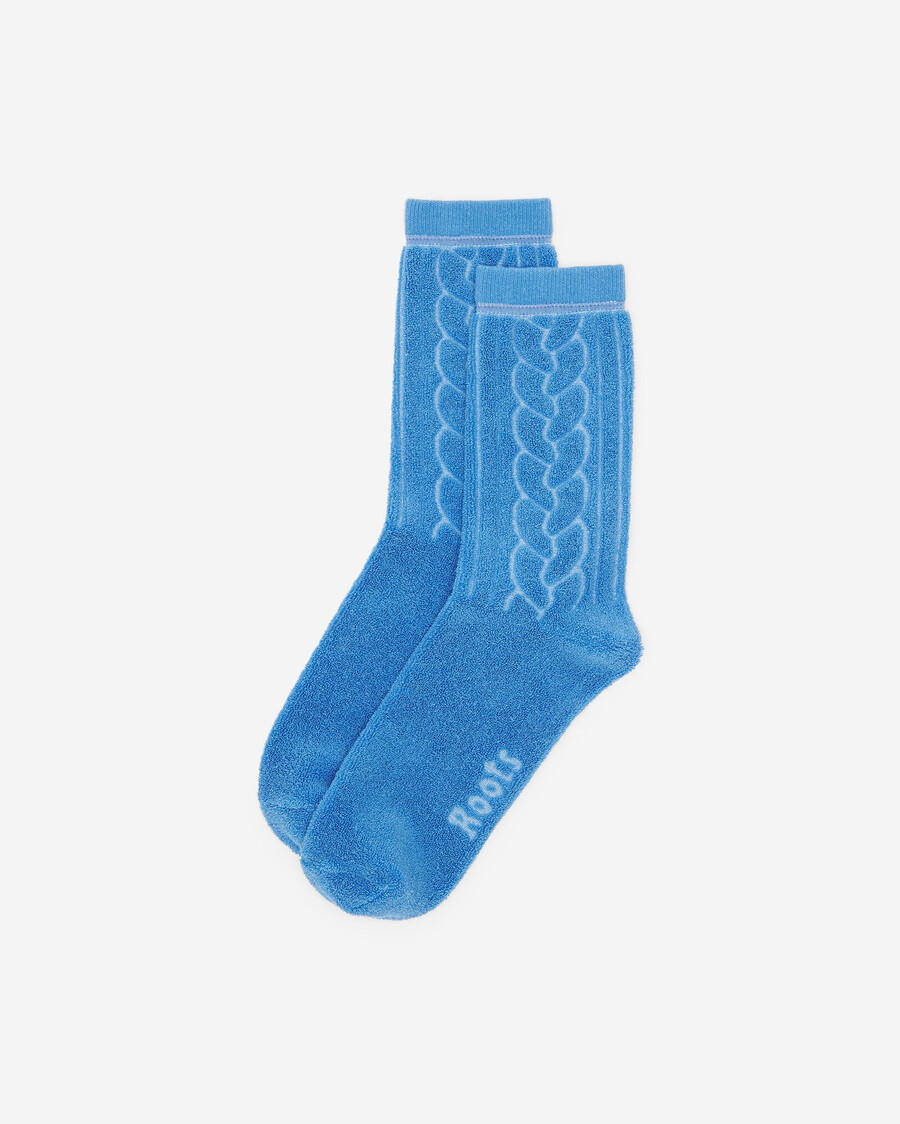 chaussettes en tricot douillet pour adultes