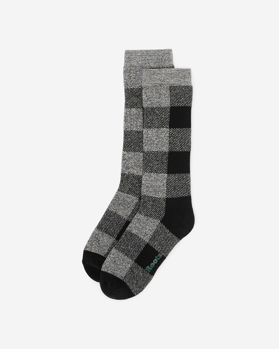 chaussettes à carreaux pour adultes