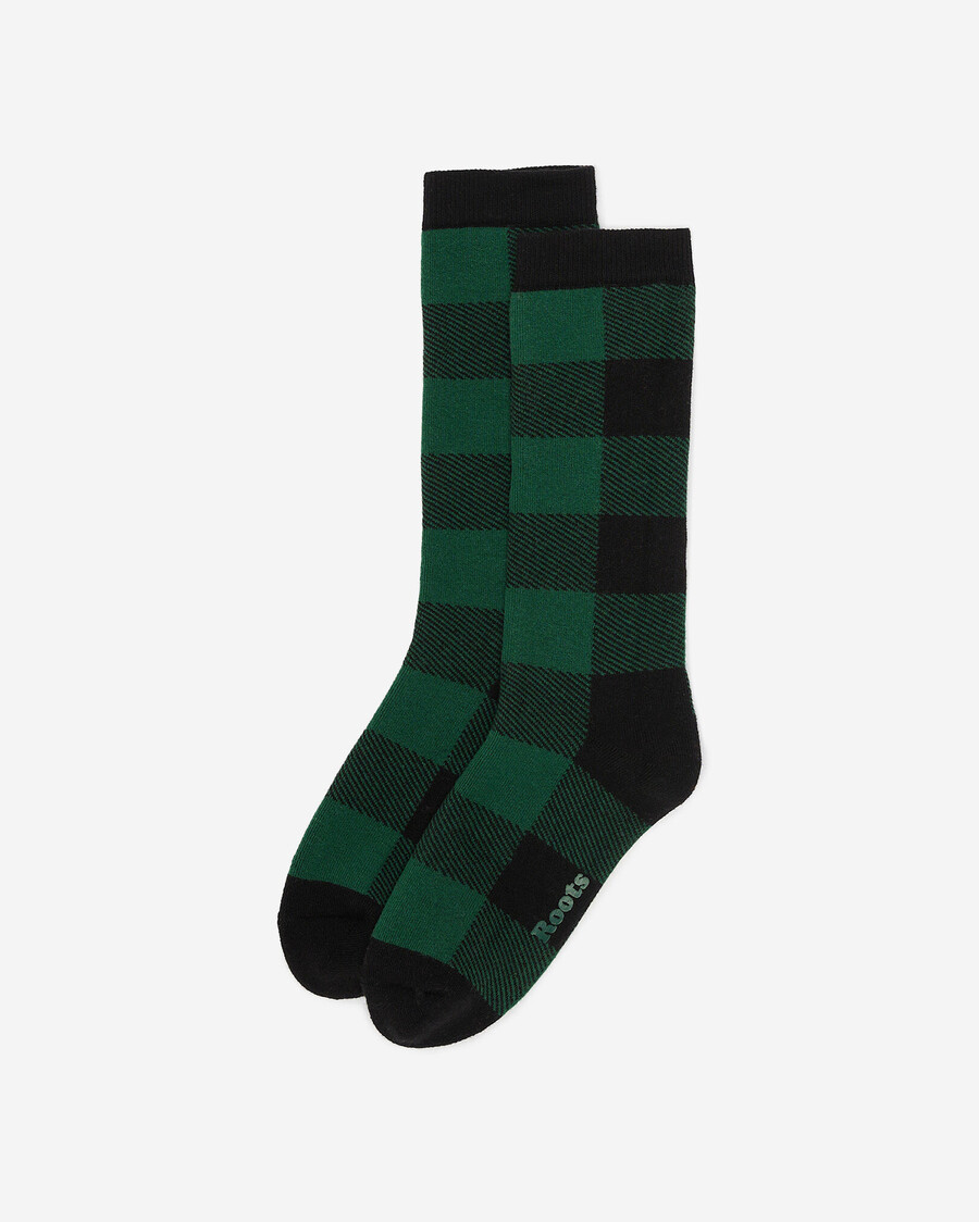 chaussettes à carreaux pour adultes