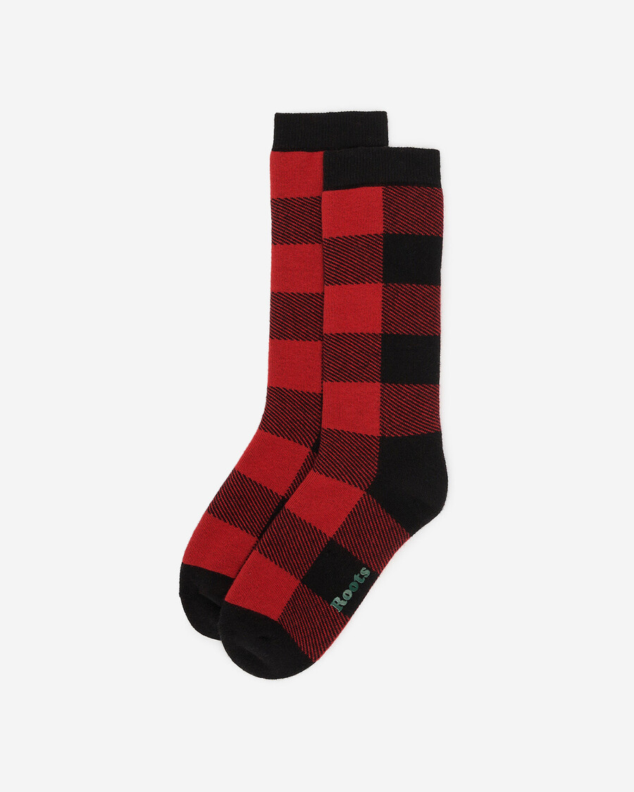 chaussettes à carreaux pour adultes