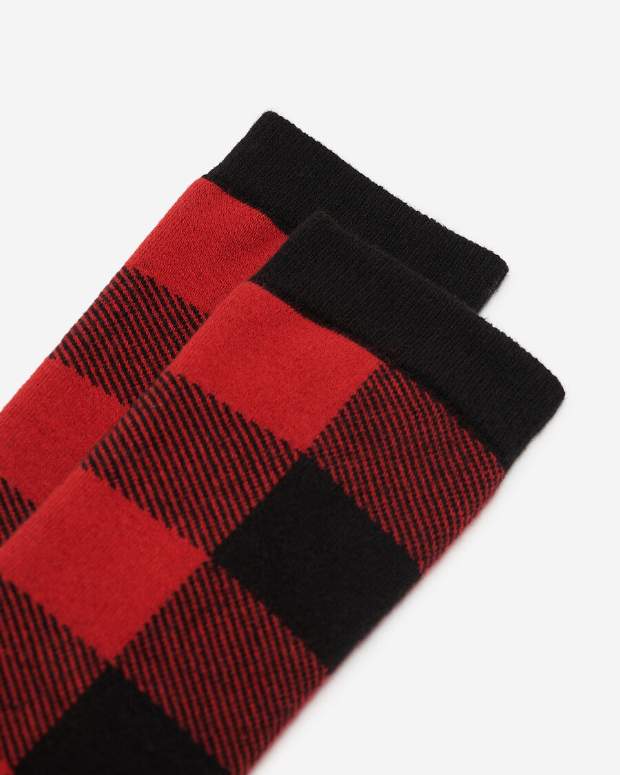chaussettes à carreaux pour adultes