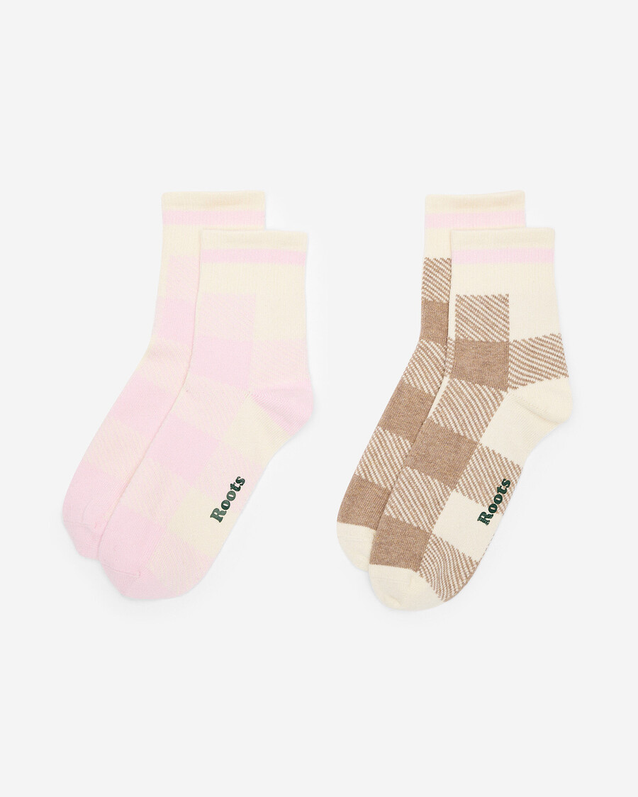 lot de 2 paires de chaussettes à carreaux park pour adultes