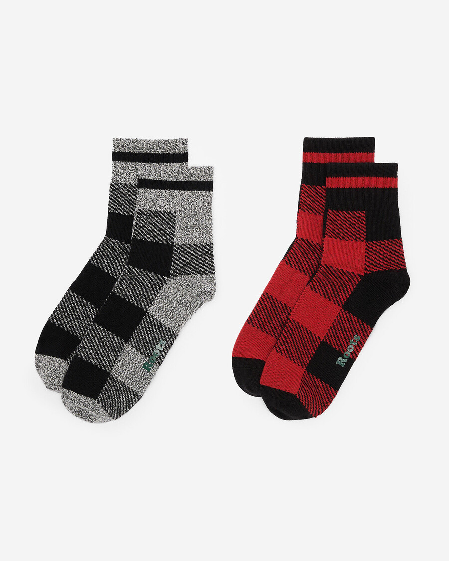 lot de 2 paires de chaussettes à carreaux park pour adultes