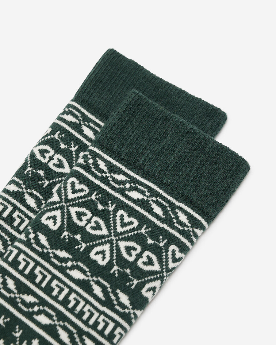 chaussettes montantes de noël pour adultes