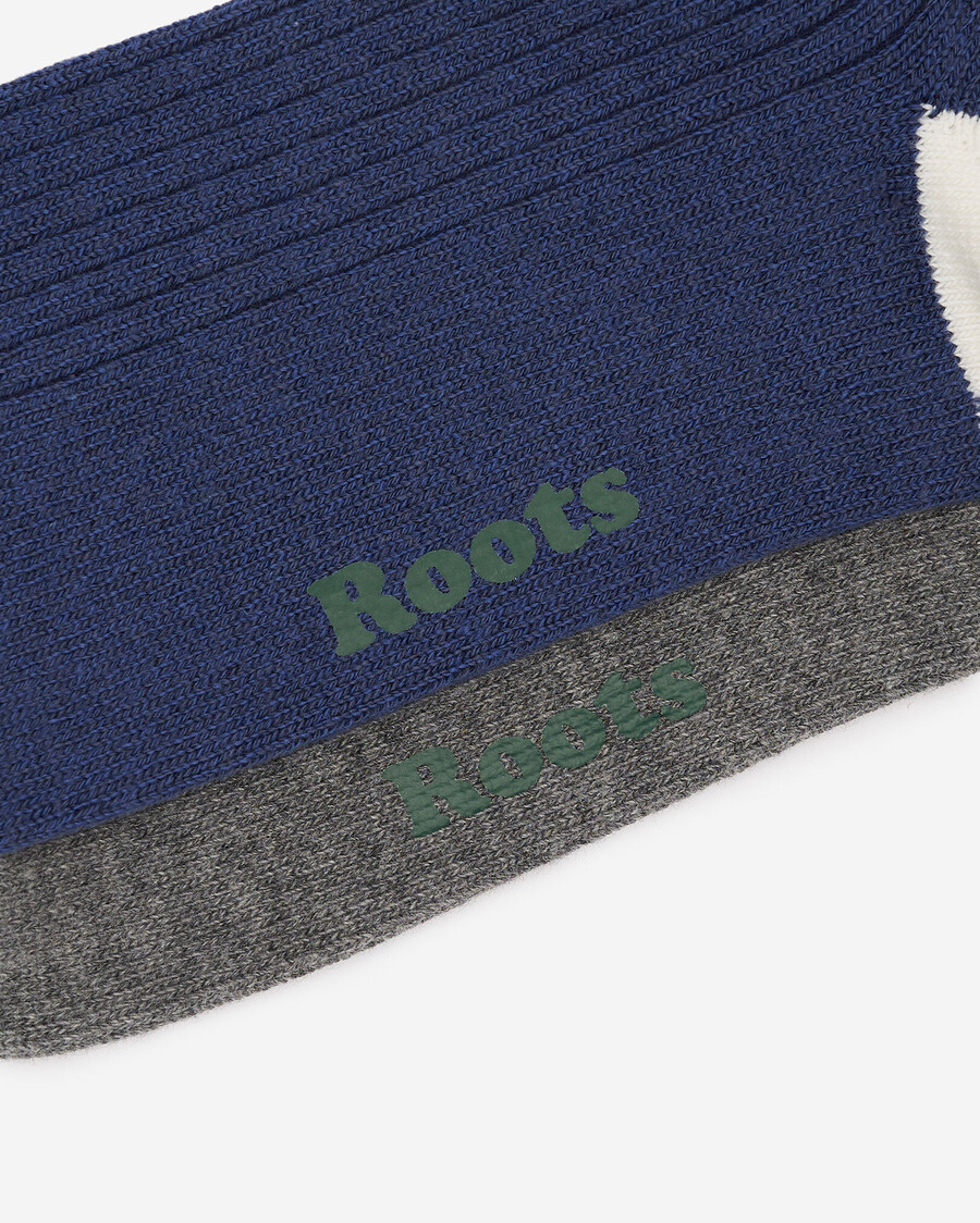 lot de 2 chaussettes de cabine en coton pour adultes