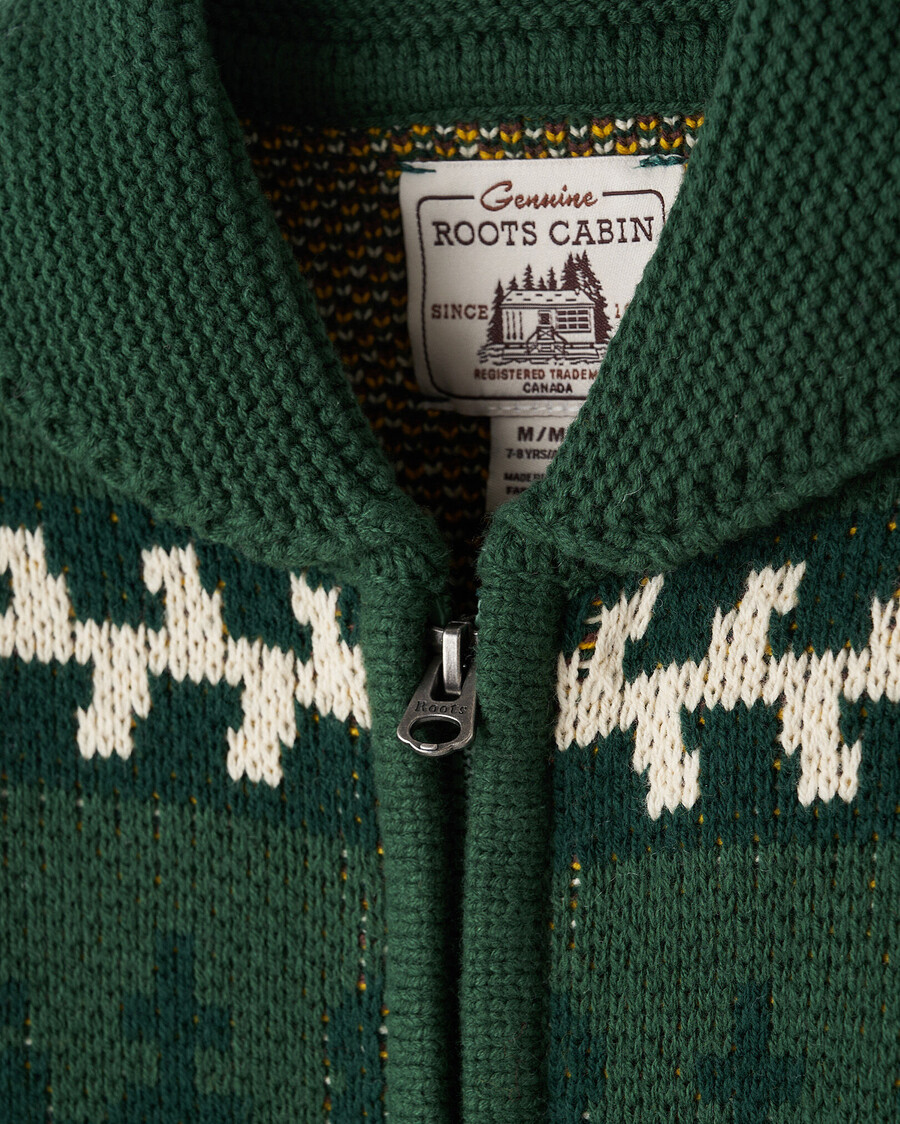 châle pour enfants cardigan fair isle