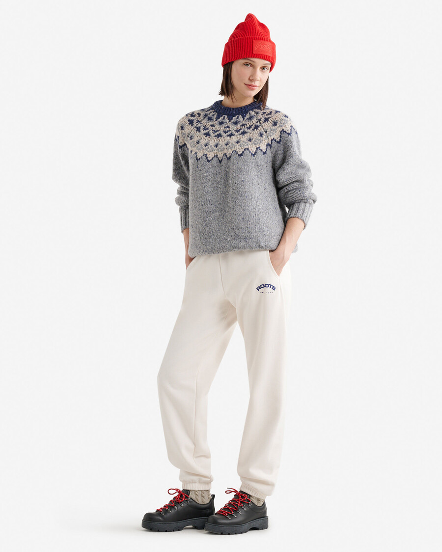 pull oversize fair isle