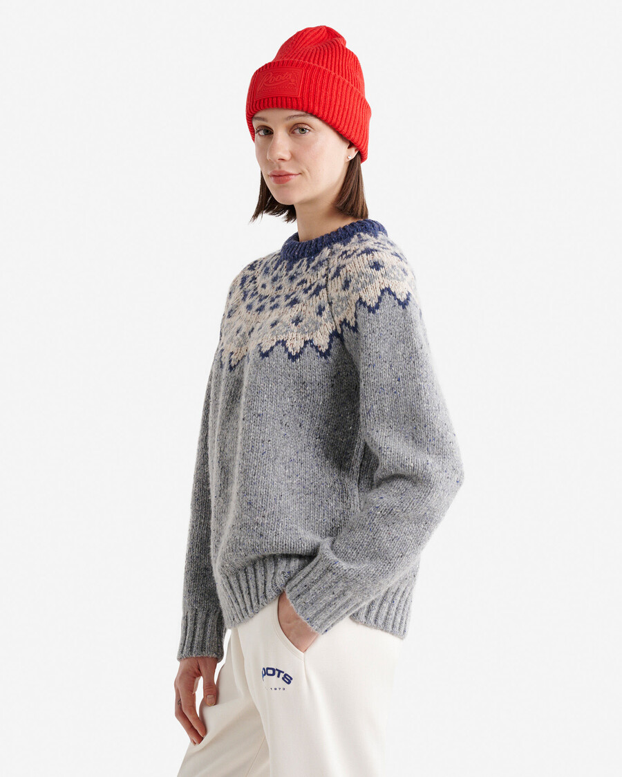 pull oversize fair isle