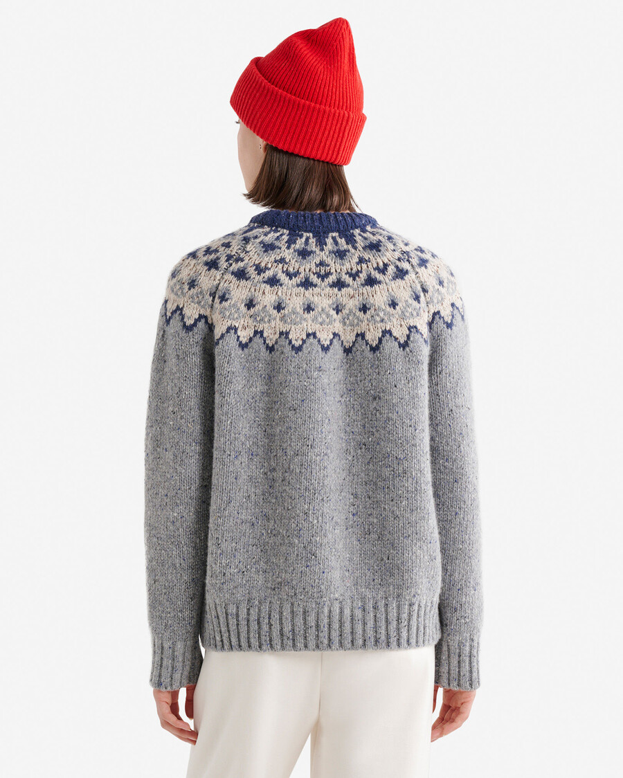 pull oversize fair isle