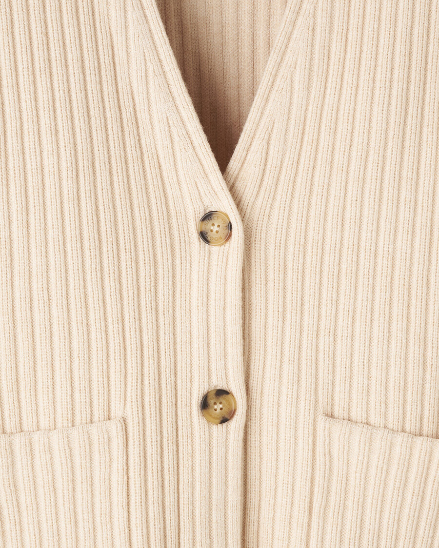 gilet côtelé bowen