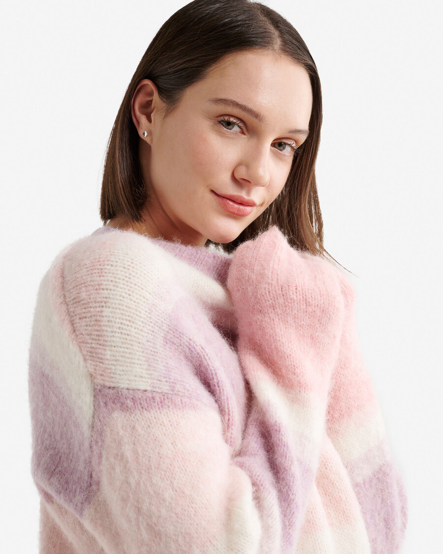 aurora alpaca wool crew