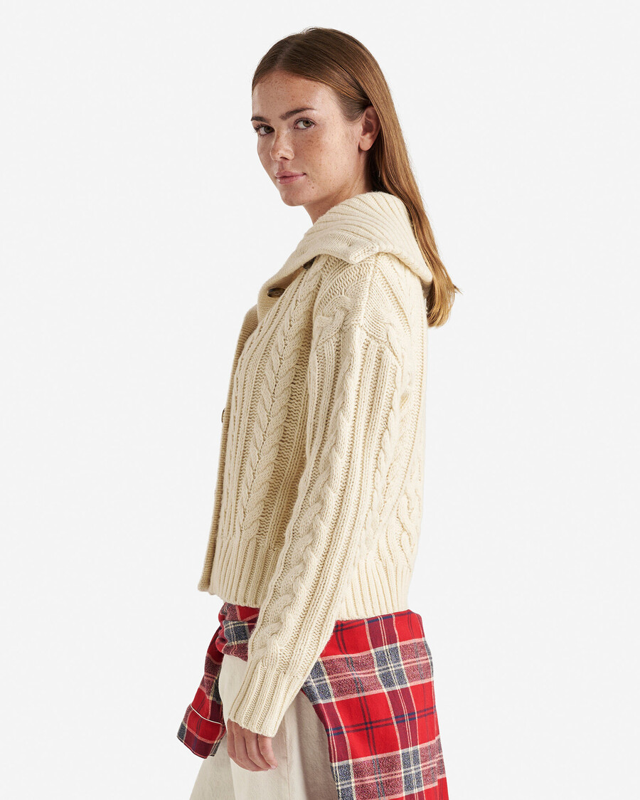 gilet à col cabine