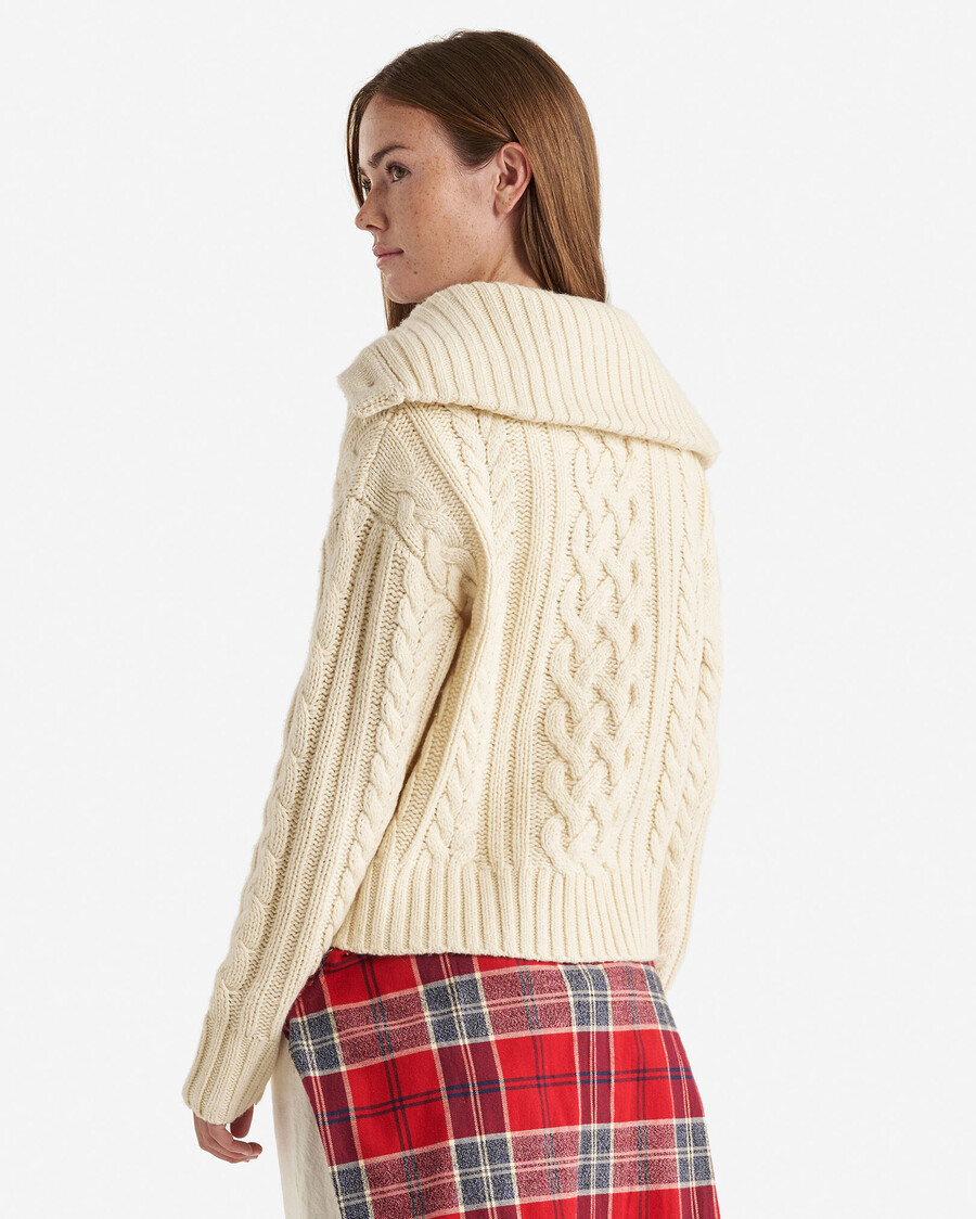 gilet à col cabine