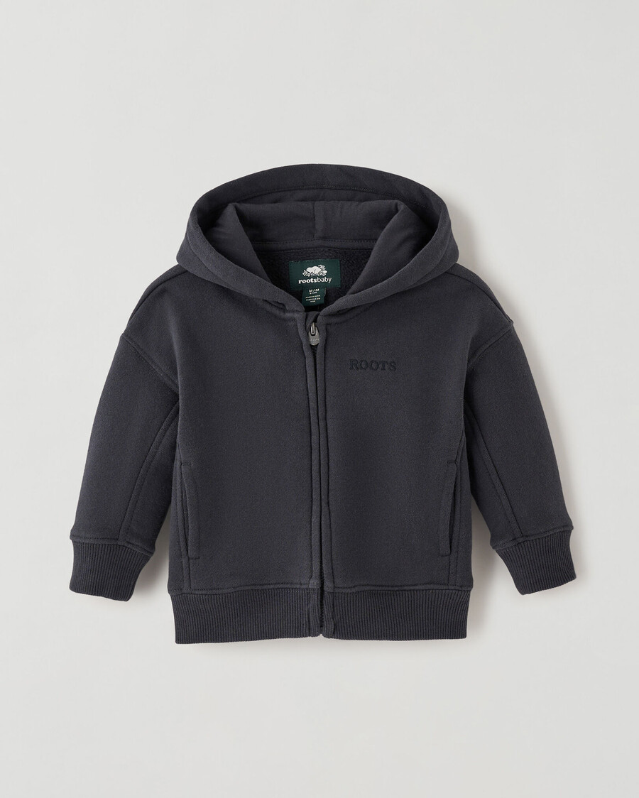 sweat à capuche zippé pour bébé