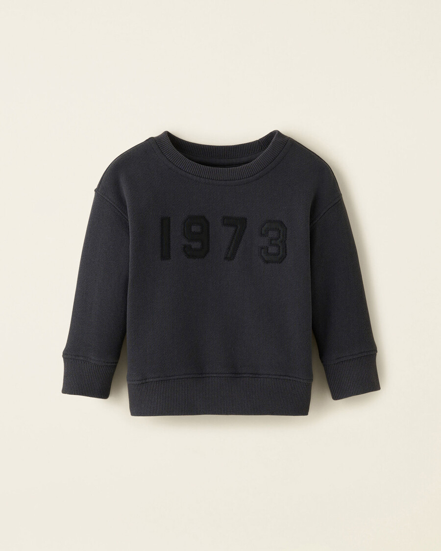 sweat-shirt baby one 1973 crew