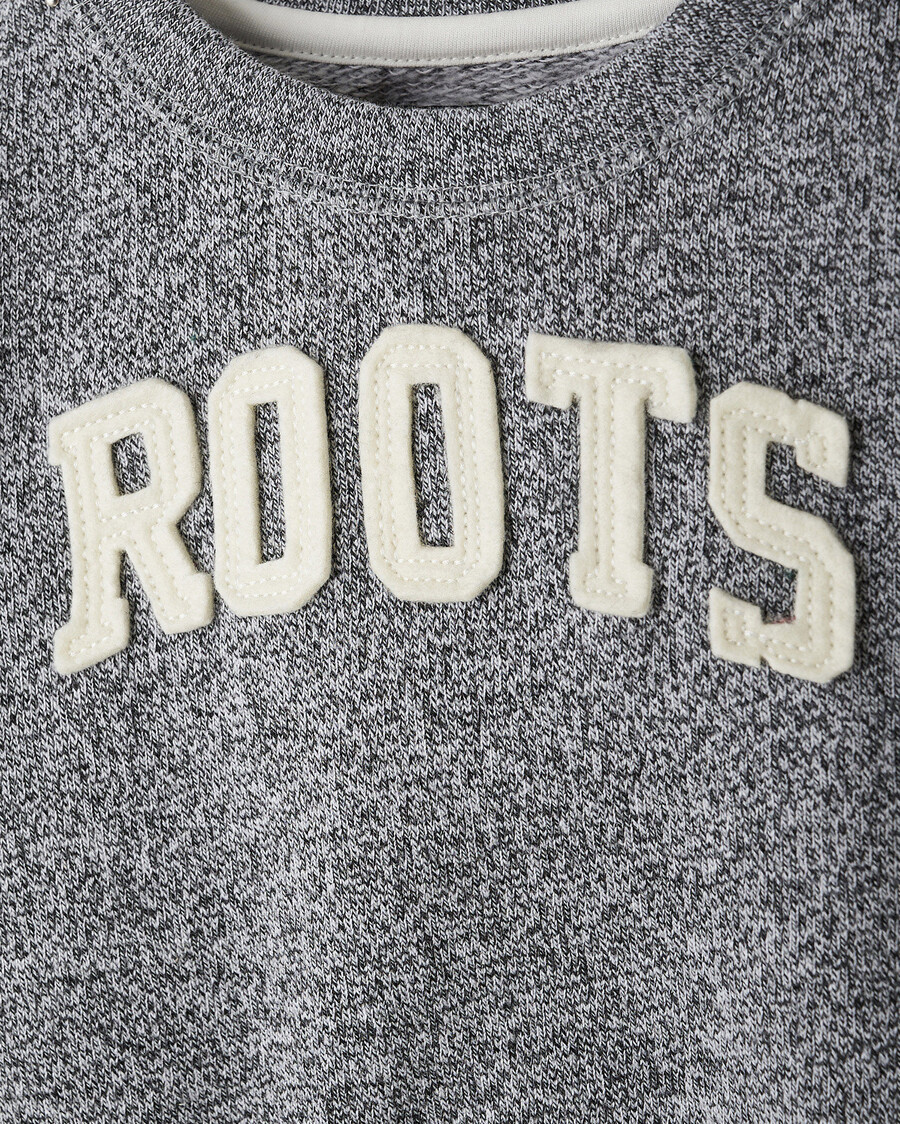 sweat-shirt à motif baby roots