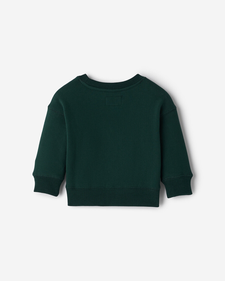 sweat-shirt à motif baby roots