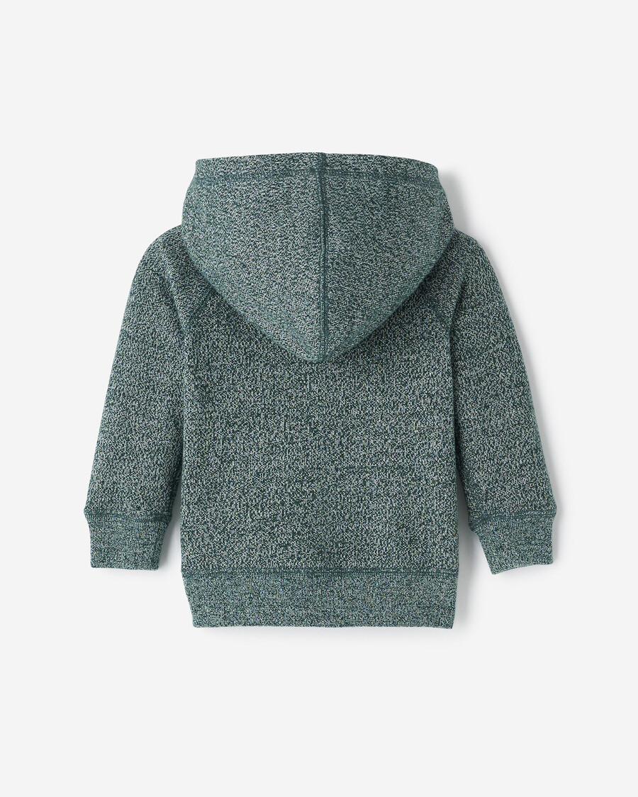 sweat à capuche baby organic original à fermeture éclair intégrale