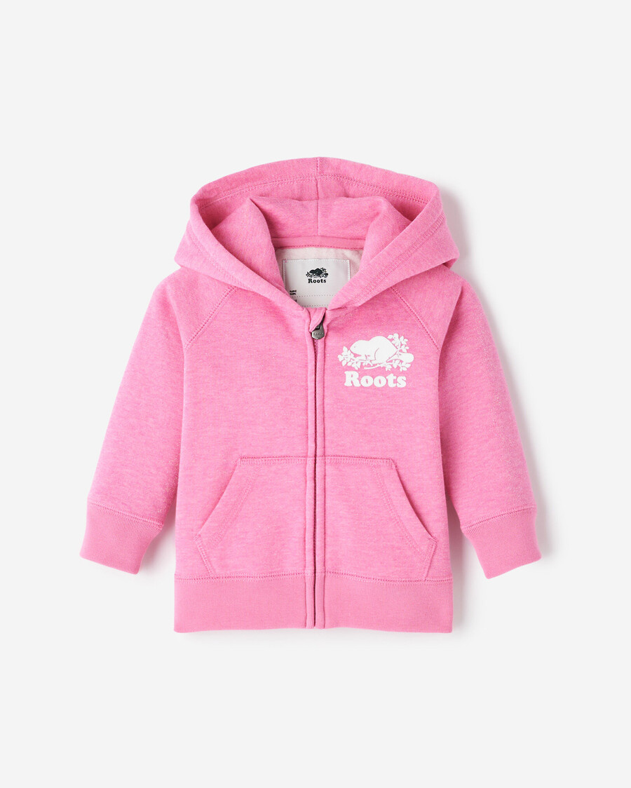 sweat à capuche baby original sparkle à fermeture éclair intégrale