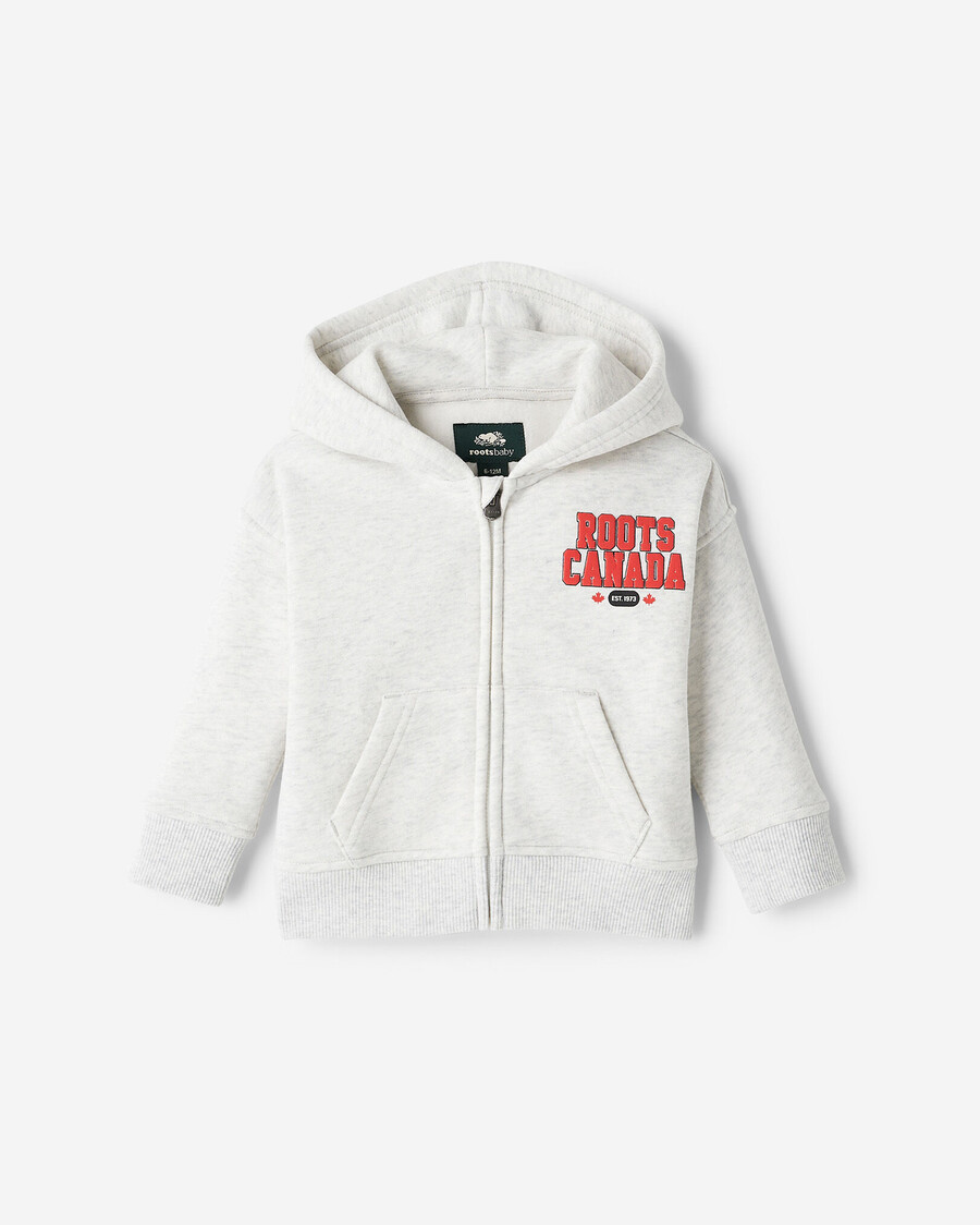 sweat à capuche zippé baby northern roots
