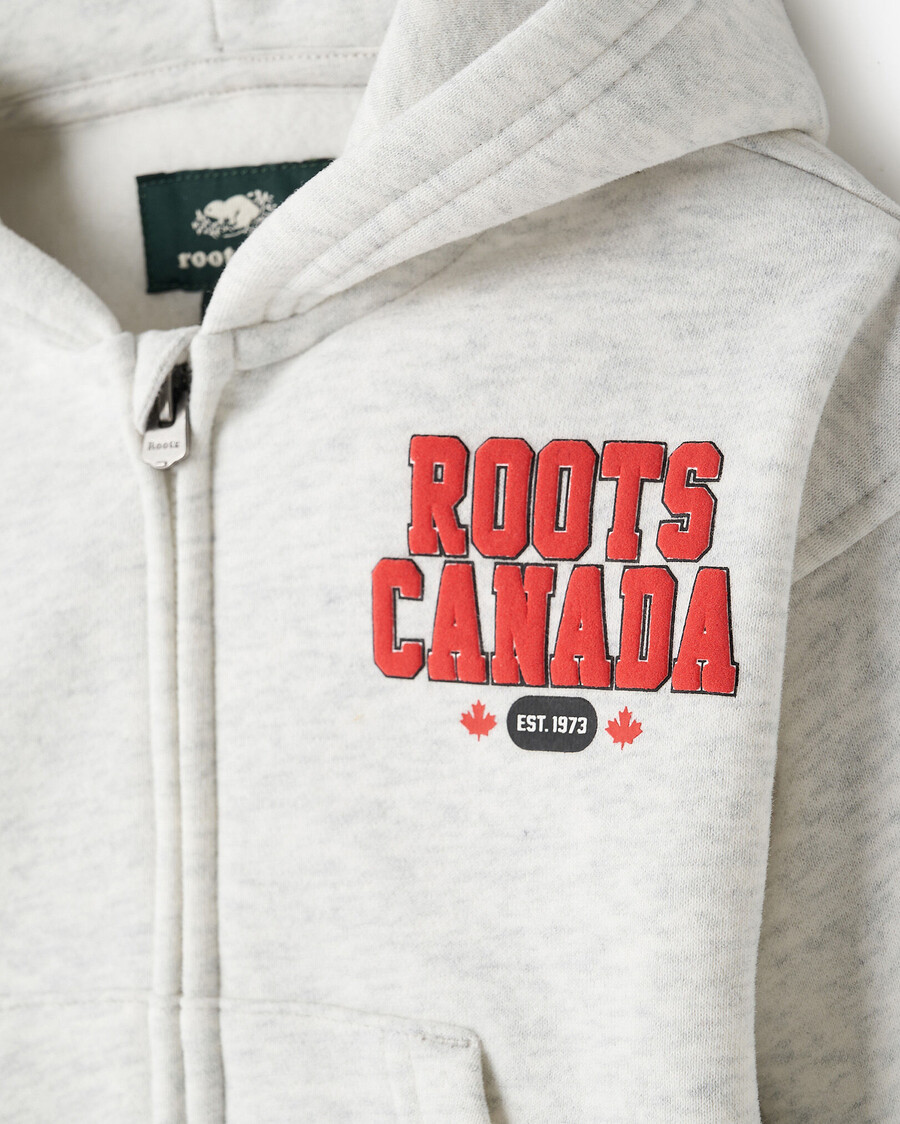 sweat à capuche zippé baby northern roots