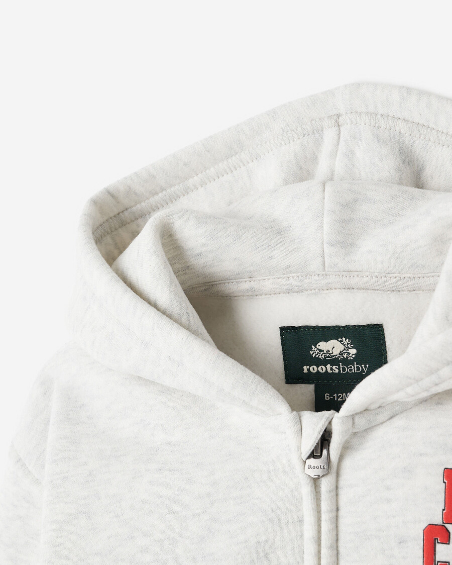 sweat à capuche zippé baby northern roots