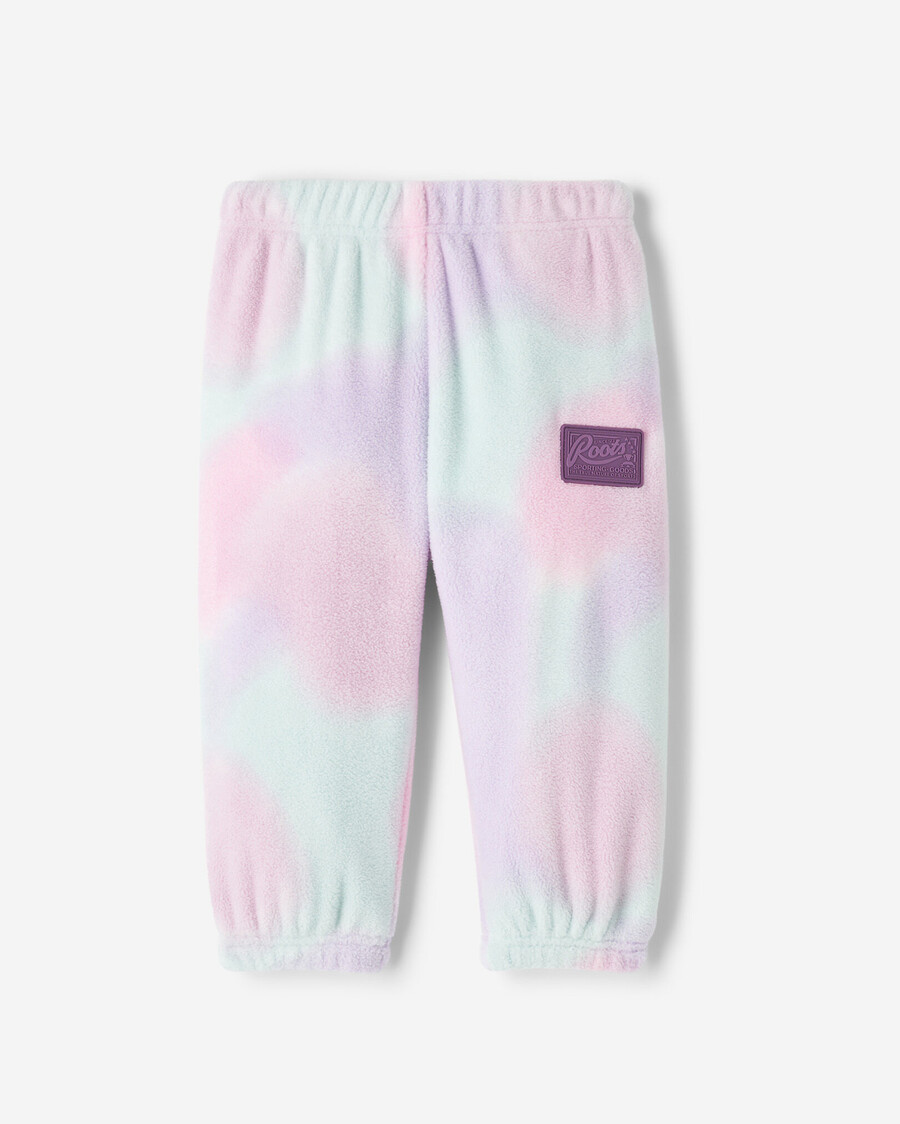 pantalon bébé en microfibre polaire