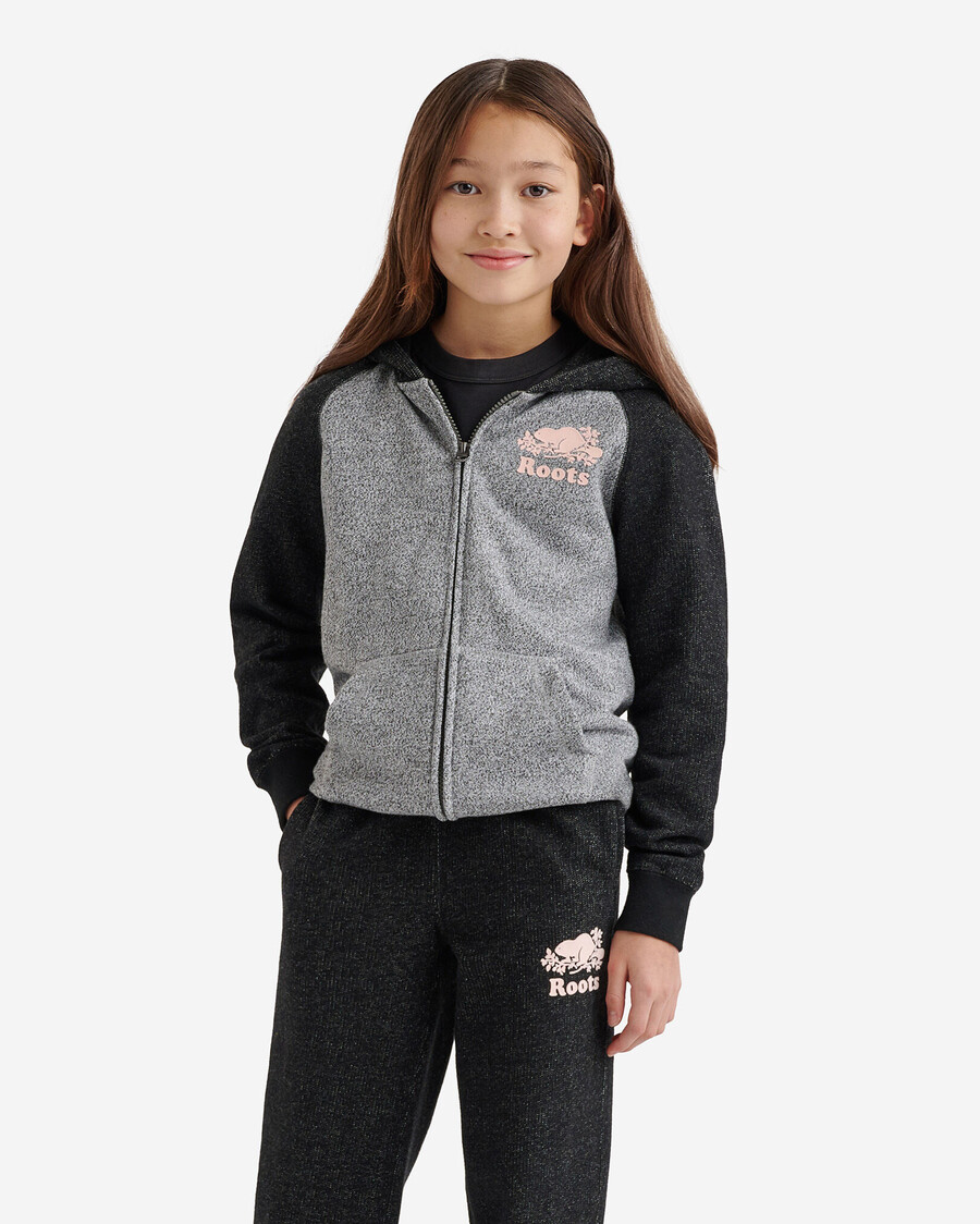 sweat à capuche zippé original bio pour enfants
