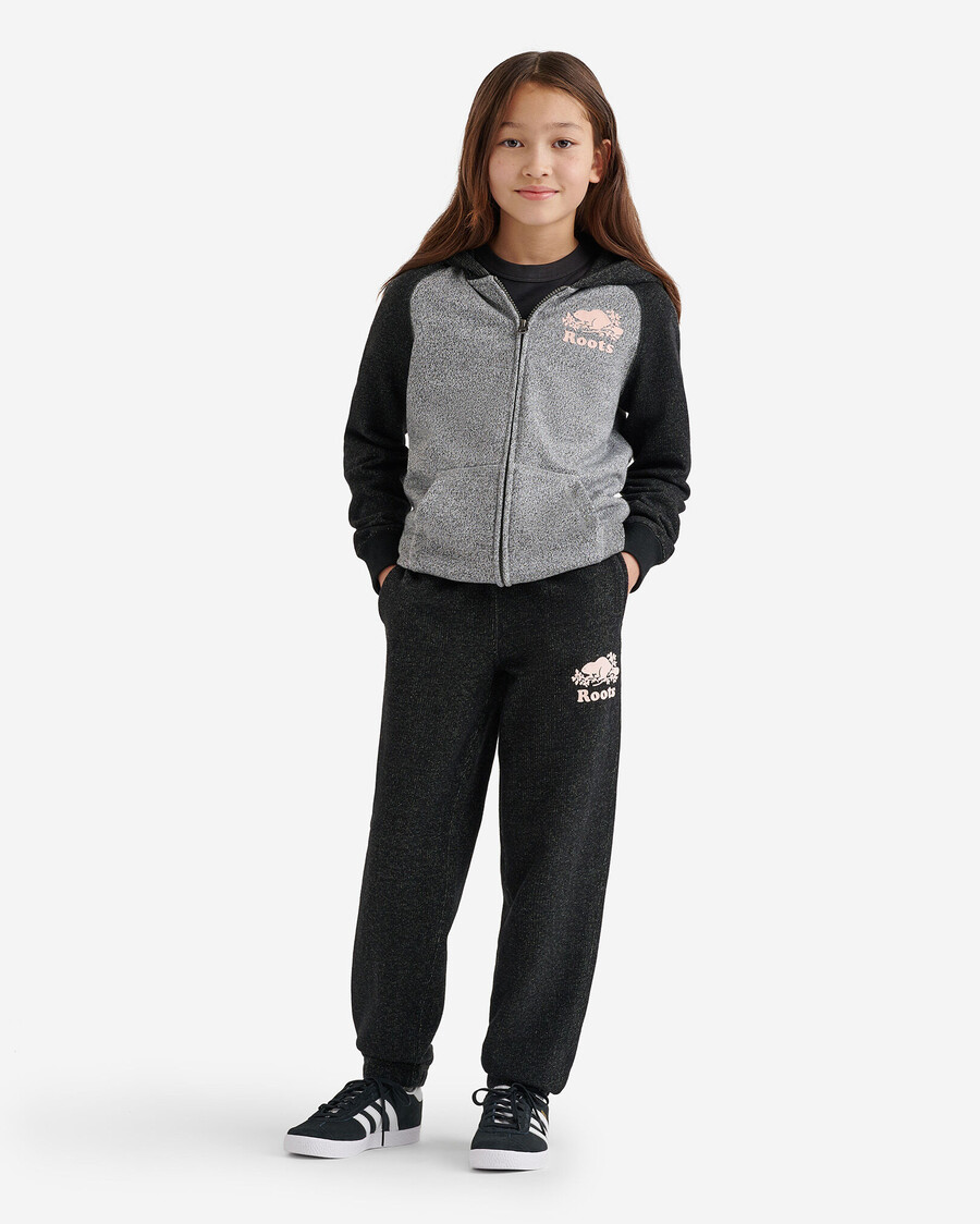 sweat à capuche zippé original bio pour enfants
