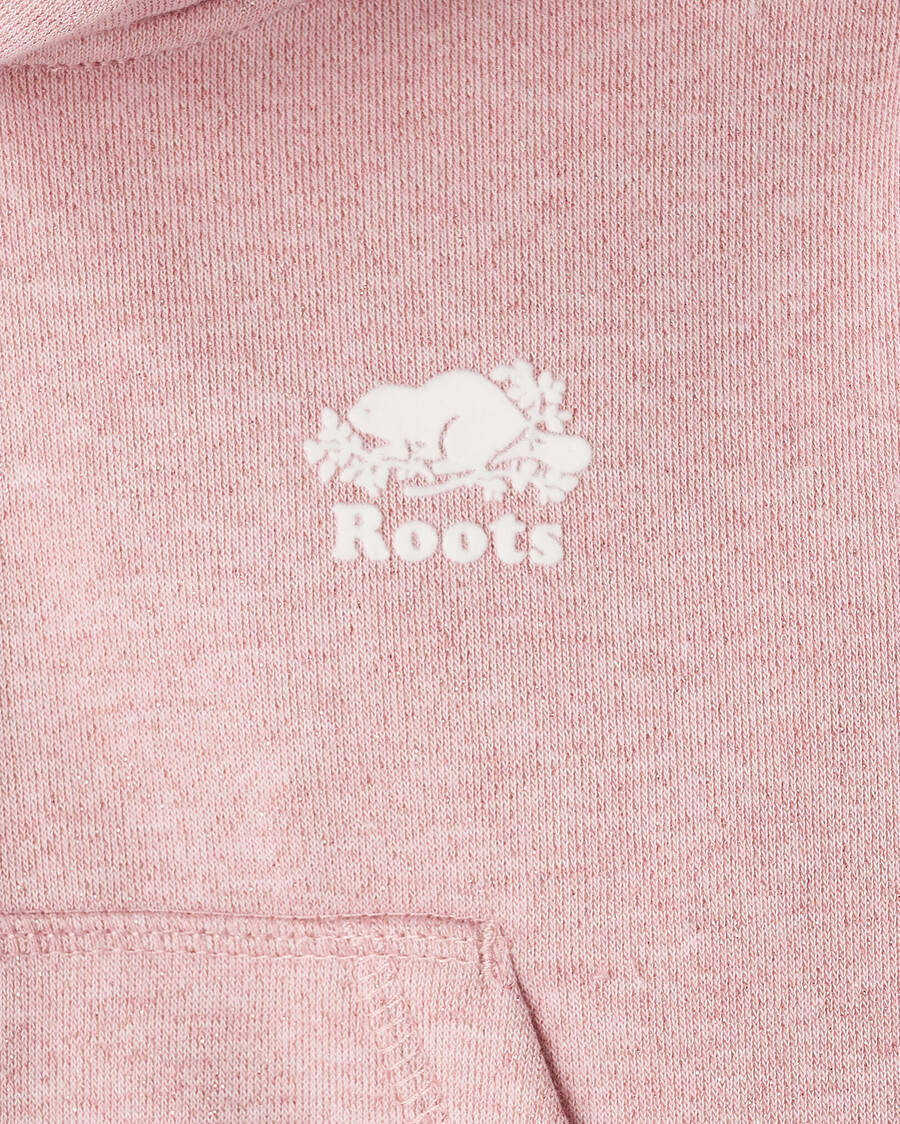 sweat à capuche court cooper sparkle pour filles