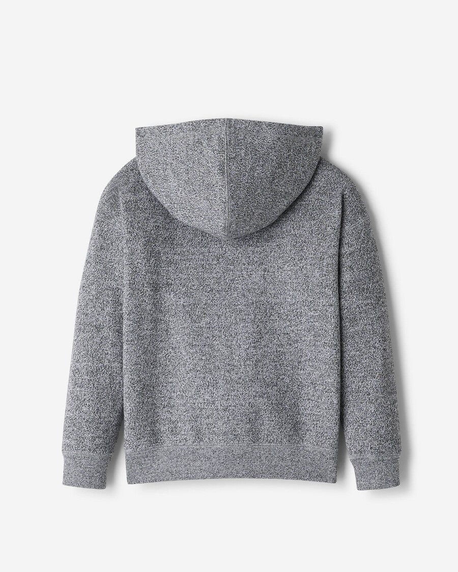 sweat à capuche zippé pour enfants avec application roots