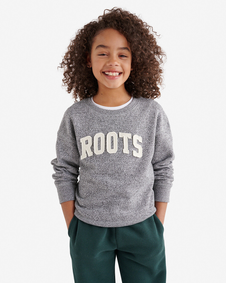 sweat-shirt enfant à motif racines