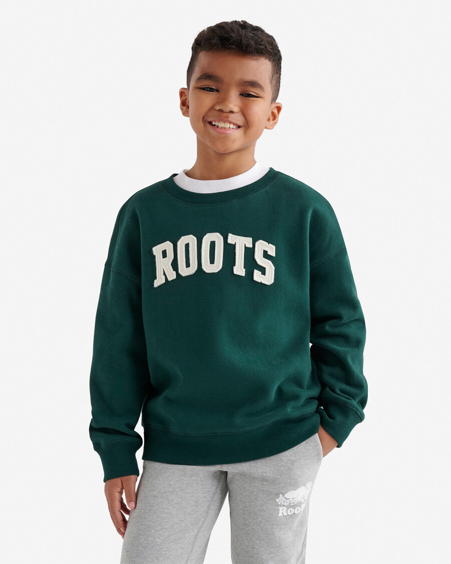 sweat-shirt enfant à motif racines