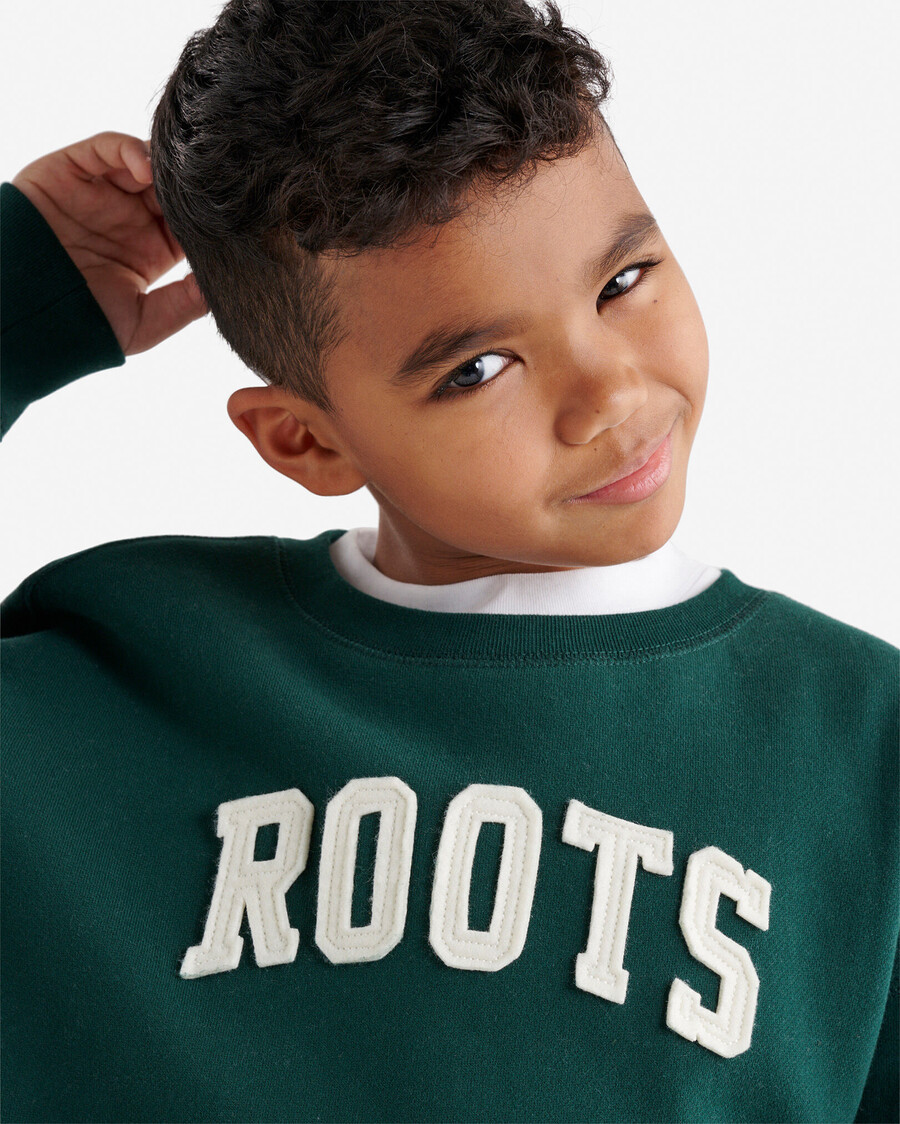 sweat-shirt enfant à motif racines