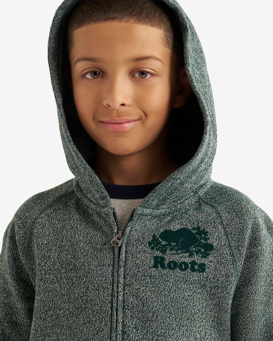 sweat à capuche zippé original bio pour enfants