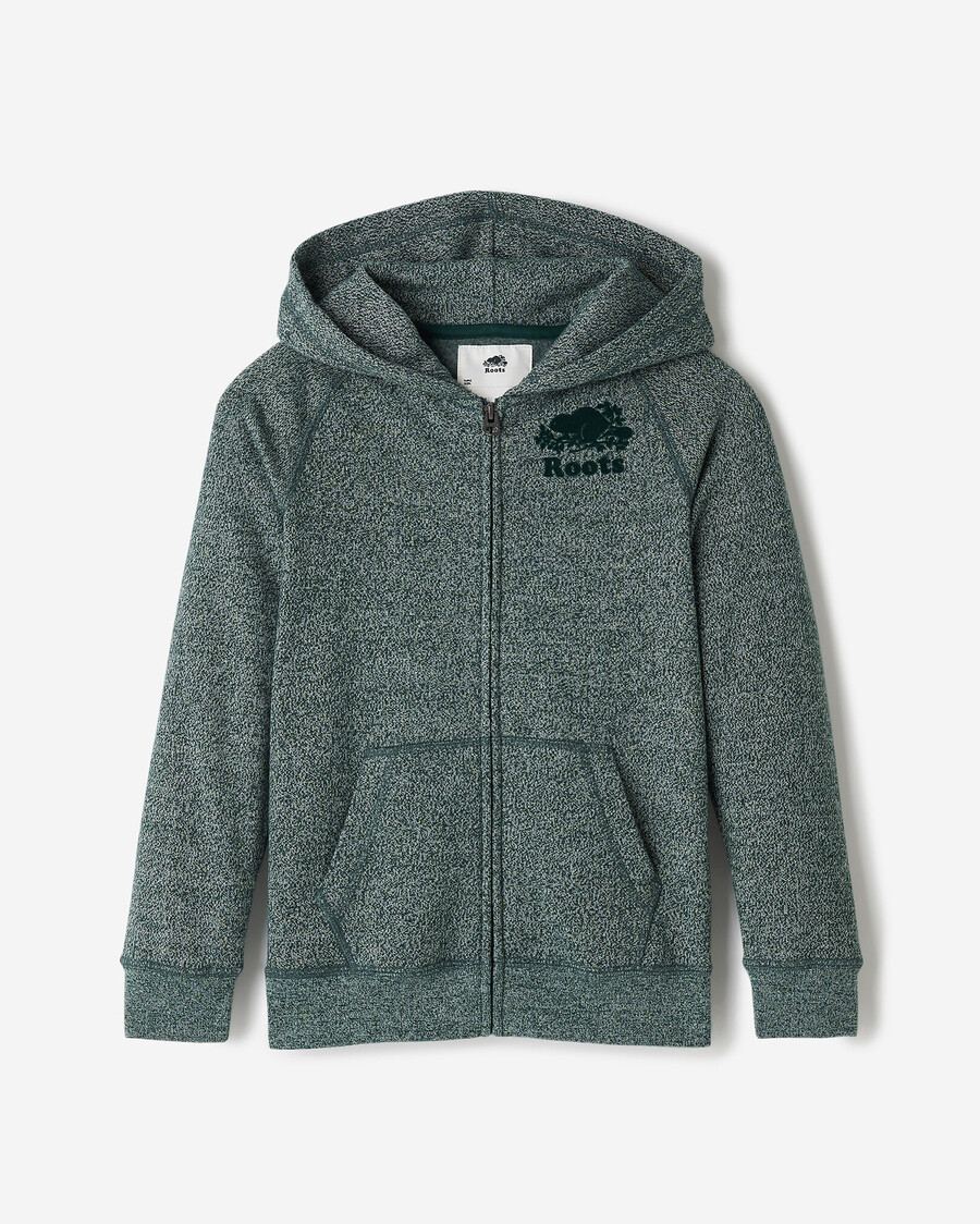 sweat à capuche zippé original bio pour enfants