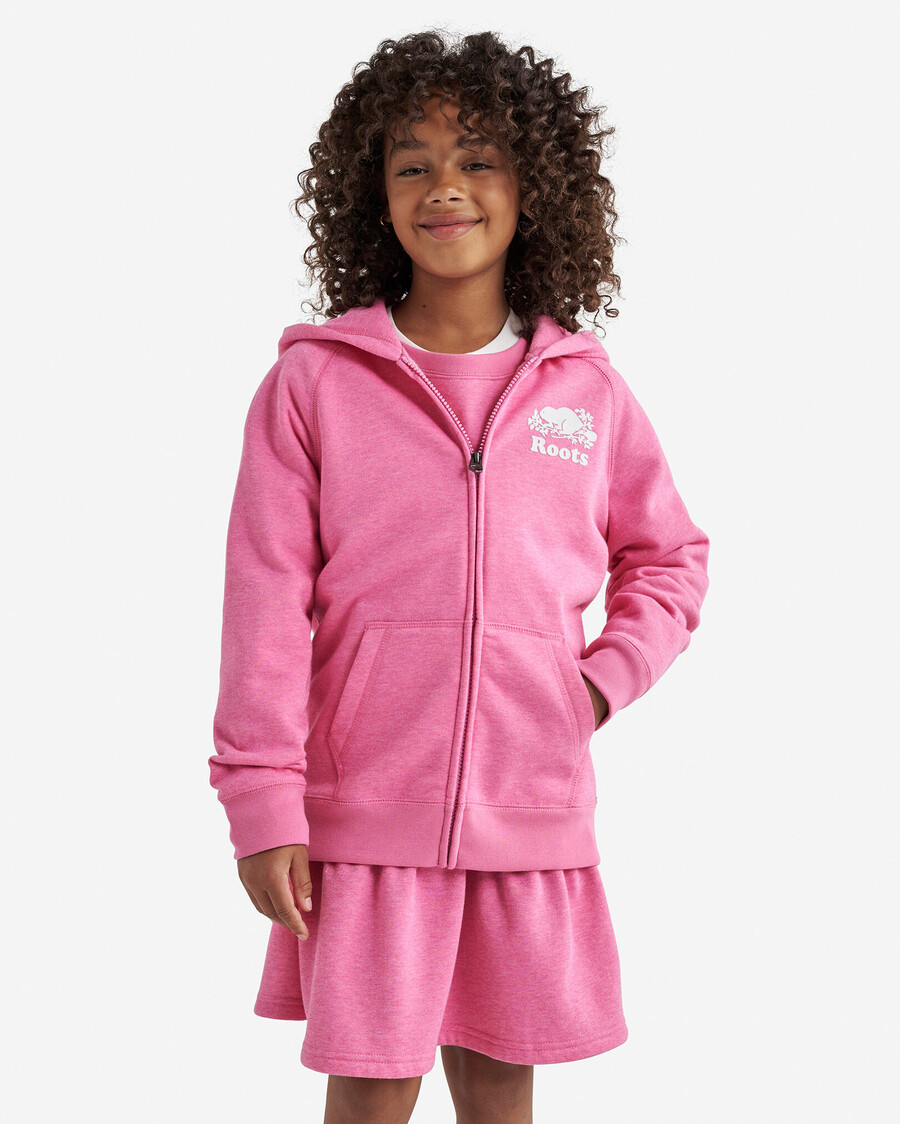 sweat à capuche zippé kids original sparkle