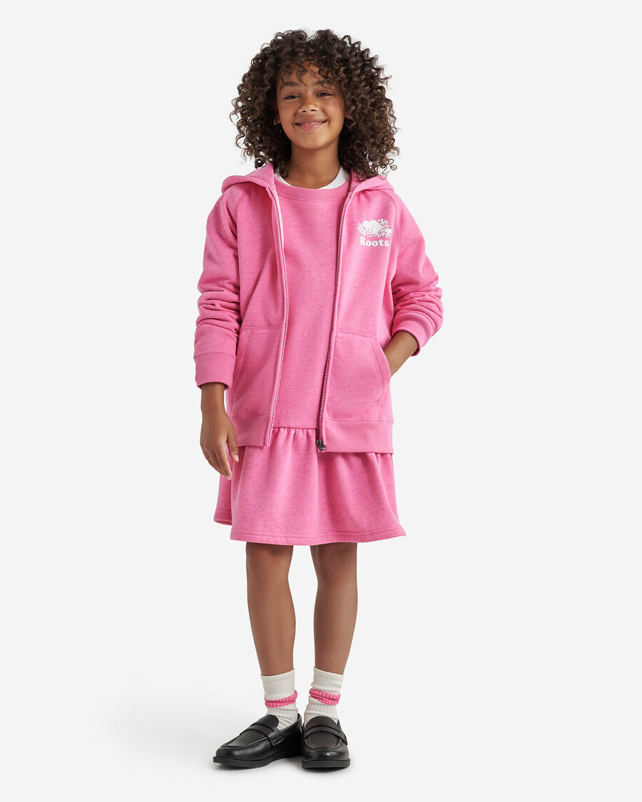 sweat à capuche zippé kids original sparkle