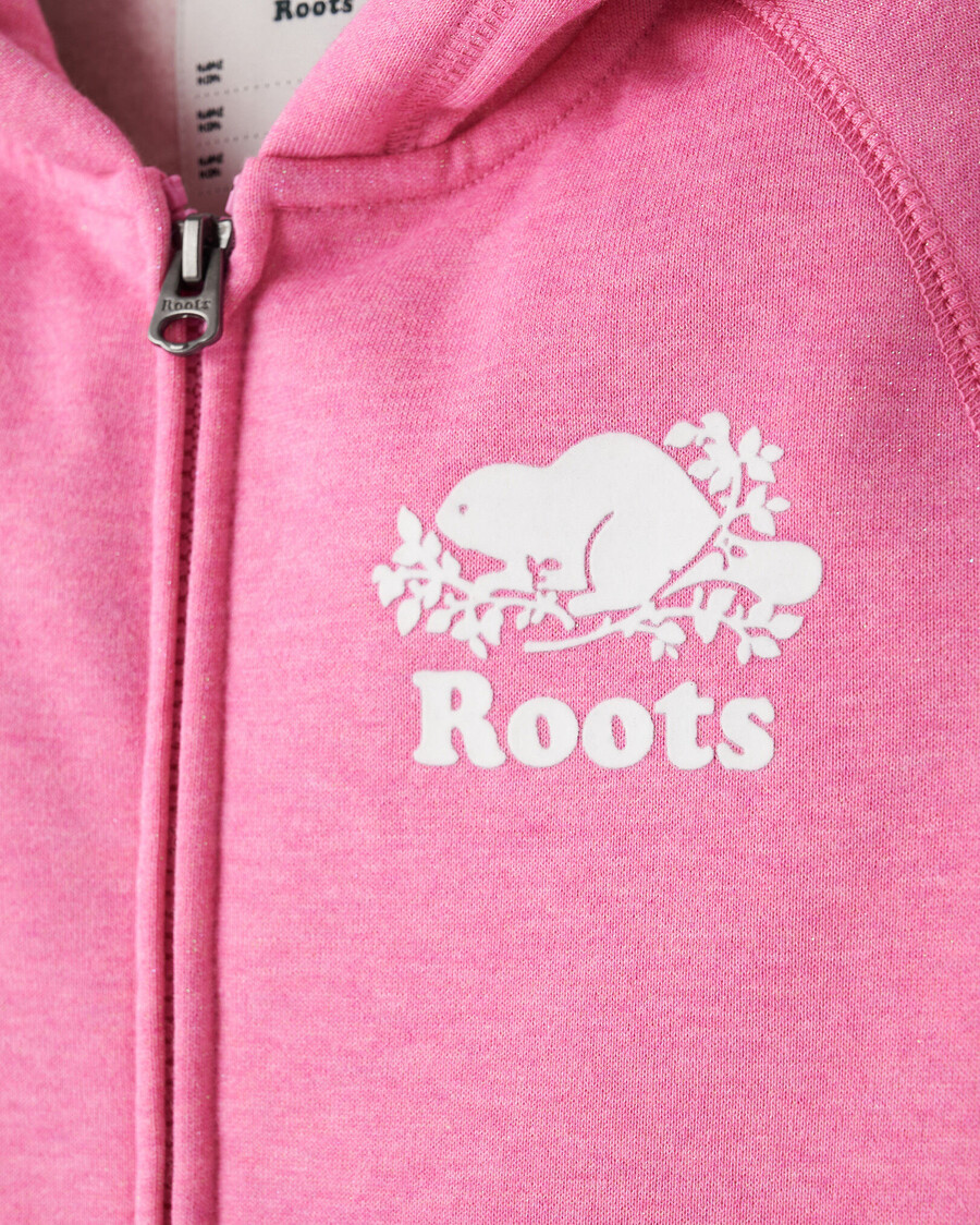 sweat à capuche zippé kids original sparkle