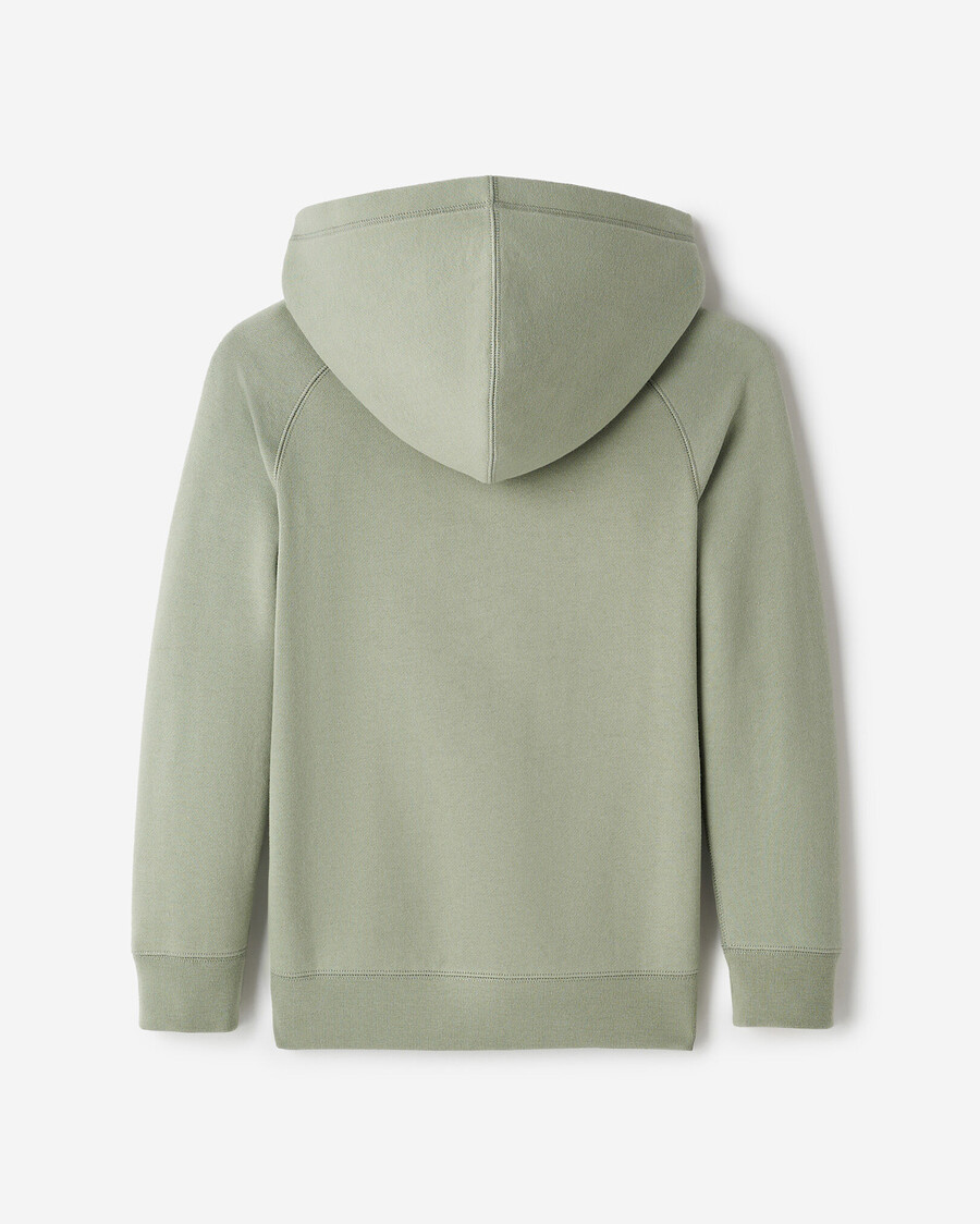 sweat à capuche zippé original bio pour enfants
