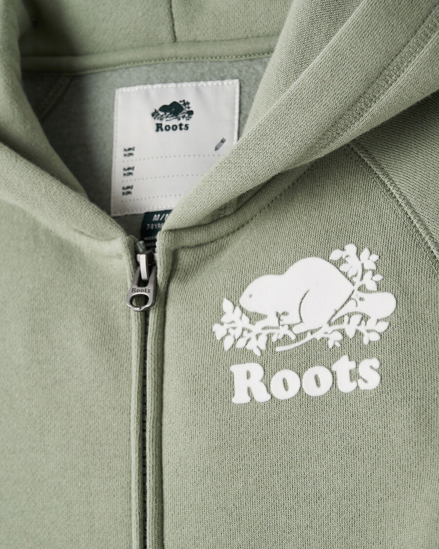 sweat à capuche zippé original bio pour enfants